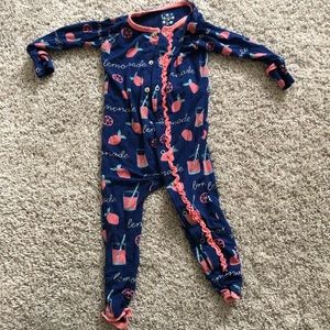 Kickee pants Lemonade pajamas